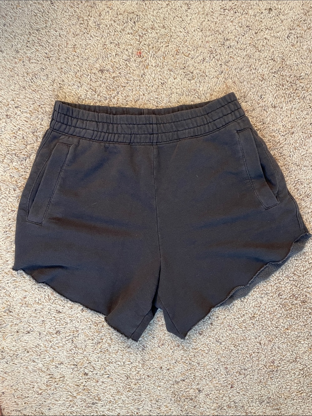 Aerie On My Way High Waisted Short – Charcoal / Washed Black!